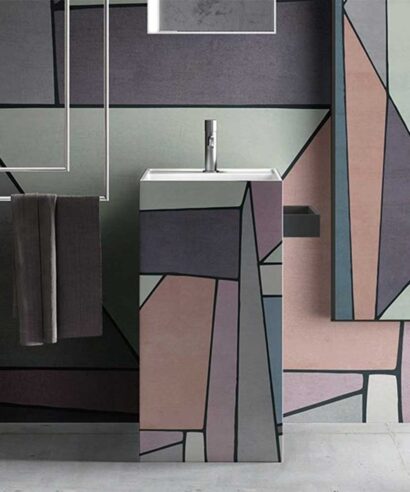 Cerasa lavabo freestanding Totem Capsule n.1 105
