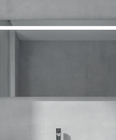 Stripe orizzontale Specchiera con luce integrata